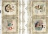 Papier decoupage Vintage, Boże Narodzenie, koronki*Vintage, Christmas, lace*Vintage, Weihnachten, Spitze*Vintage, Navidad, encaje*Винтаж, Рождество, кружева